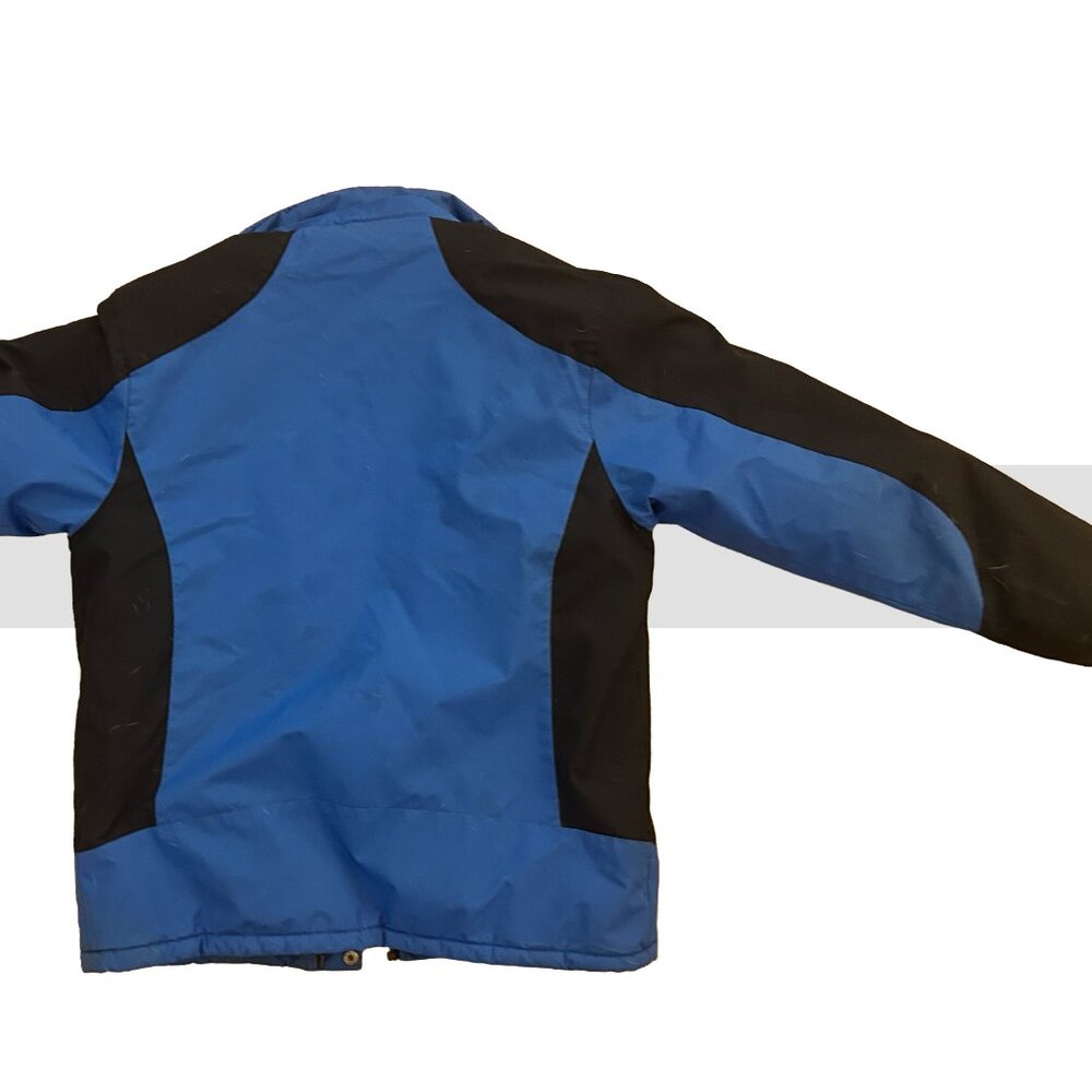 Boys’ Large Winter Jacket – Black & Blue - Picture 3 of 4